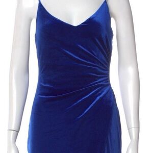 Black Halo Navy Blue Slip Dress size 8